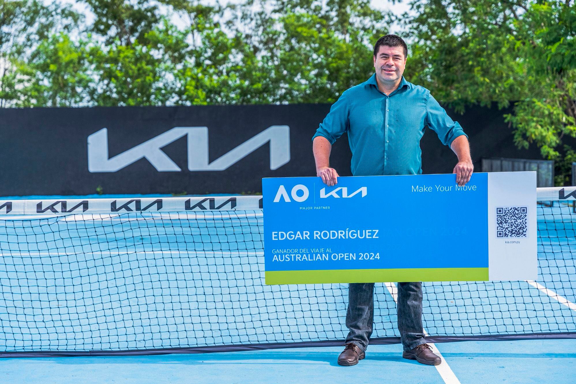 Kia premió a ganadores que irán al Australian Open 2024