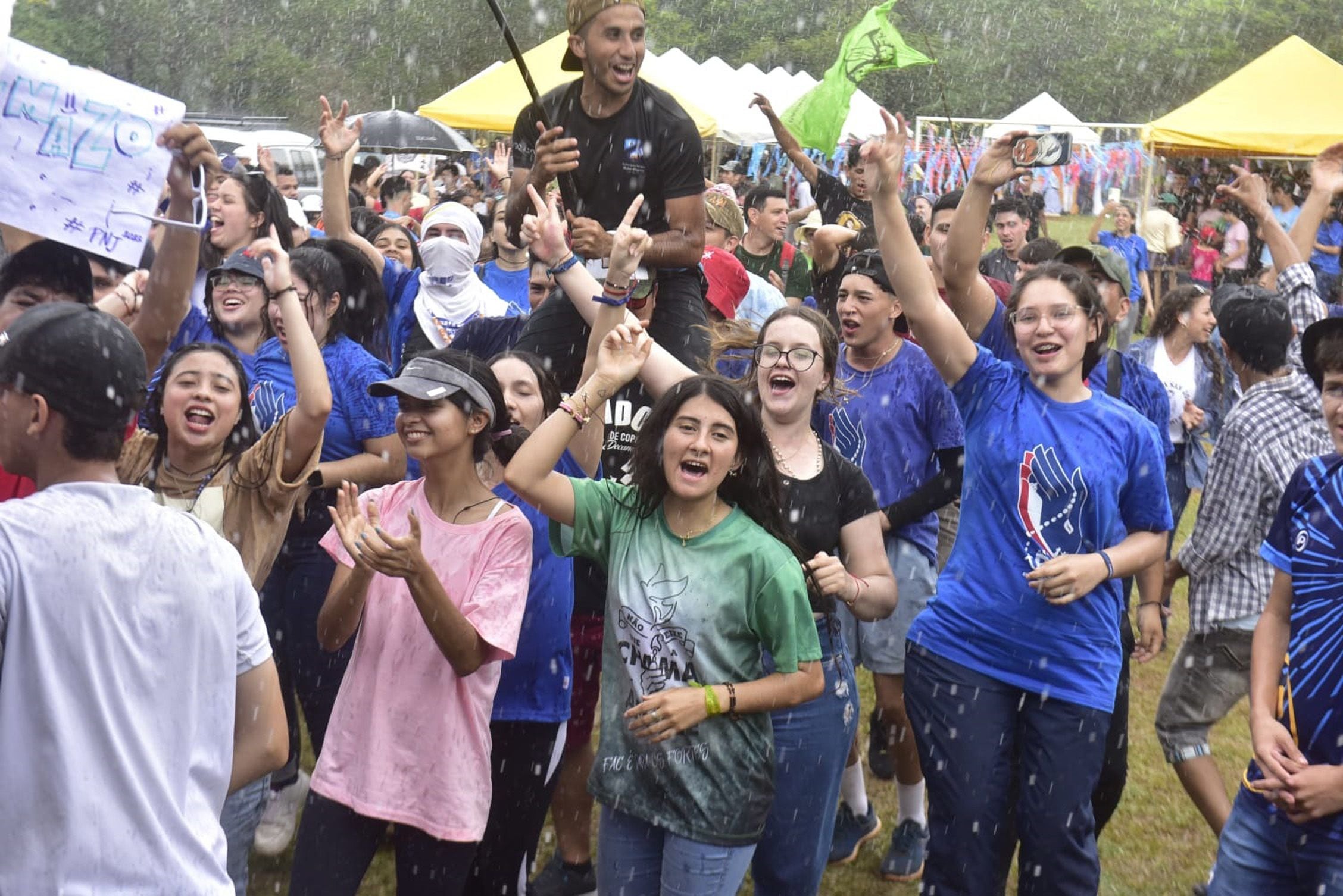 Peregrinación a Caacupé: educación pública nos condena a la pobreza, afirman los jóvenes