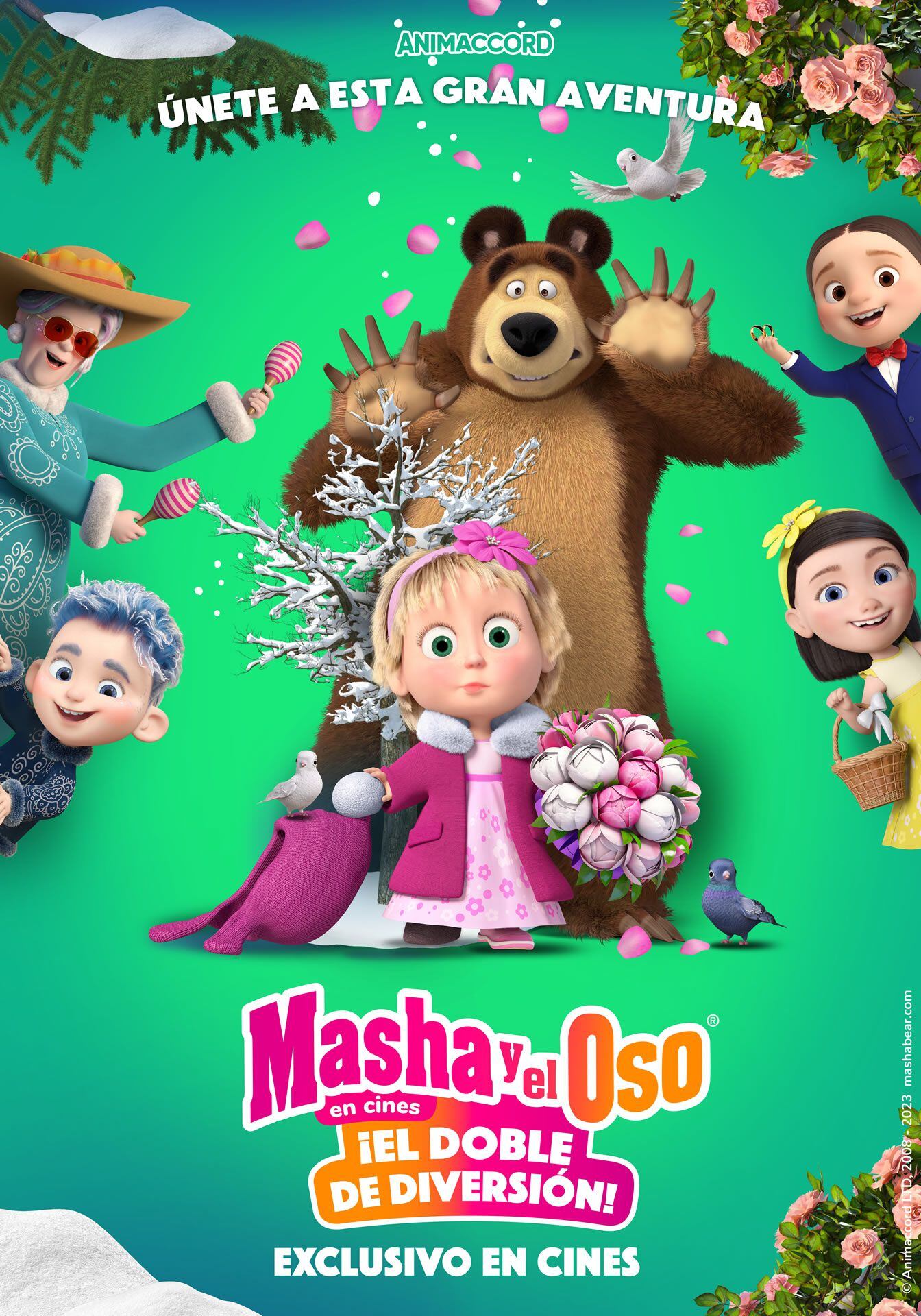 Dónde ver Masha y el oso?: horarios y cines donde está disponible la  película - Cine y TV - ABC Color