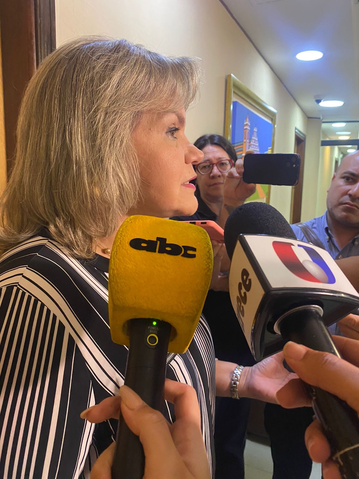 Lilian Samaniego niega participación en esquema para sacar a Ferreiro