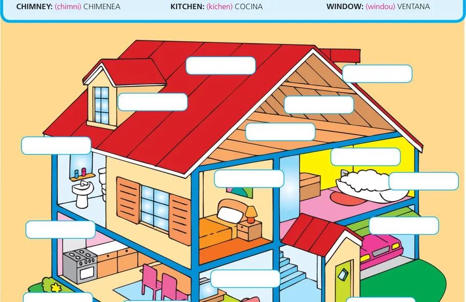 Furniture and house things – Las cosas de la casa - Escolar - ABC