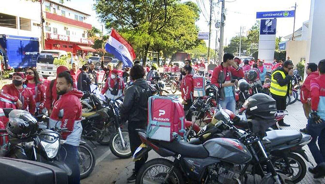 Estacionamiento en Asunción: deliverys no pagarán debido al tipo de servicio que prestan, justifica Municipalidad