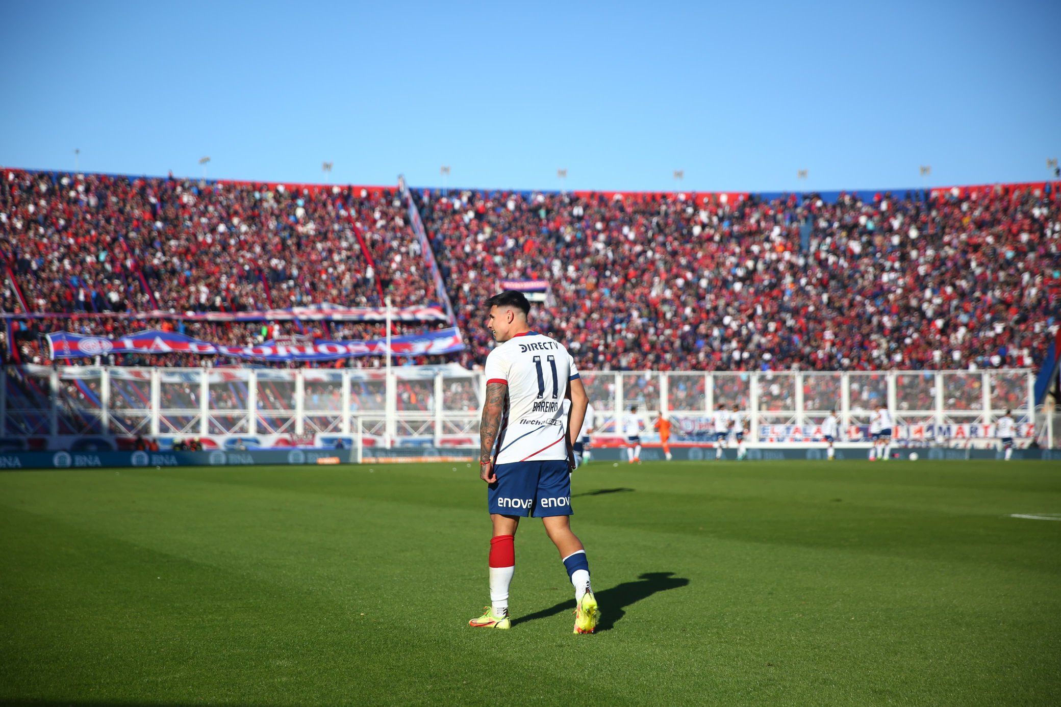 Cuándo no: Adam Bareiro marcó un doblete en el empate de San Lorenzo