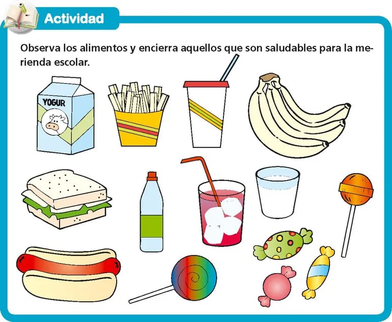 Alimentos Saludables Escolar Abc Color 1312