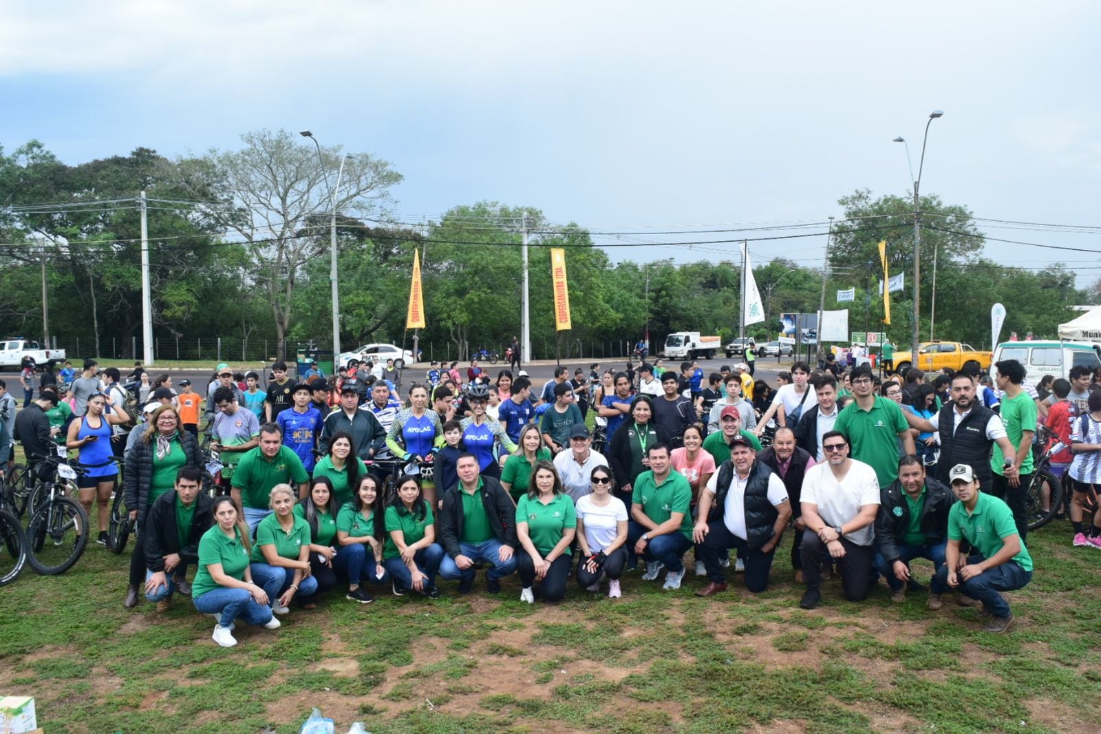 Se realizó jornada de paseo en bicicleta en Ayolas