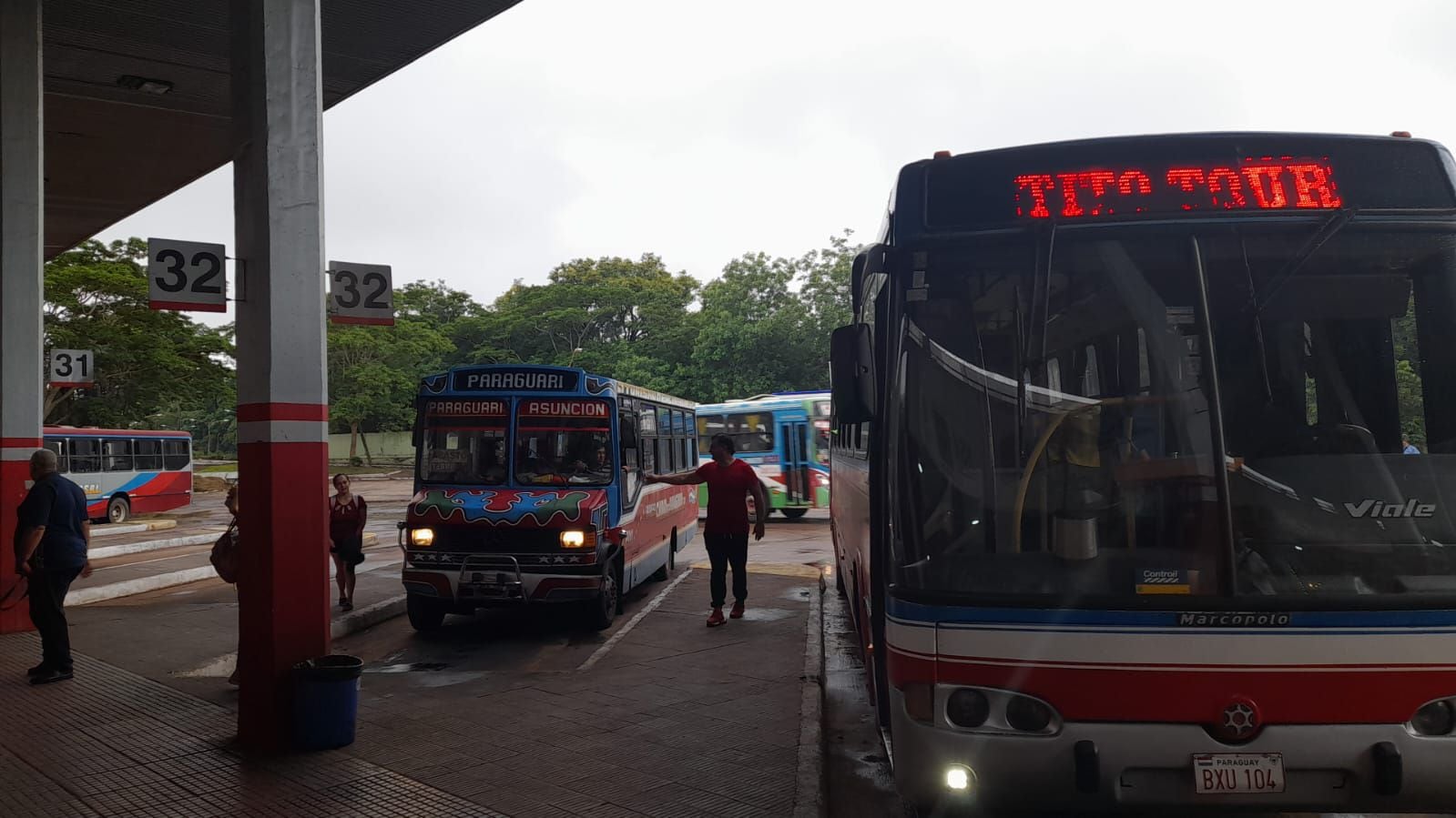 Caacupé: buses cubrieron sin dificultad la demanda, según Dinatran