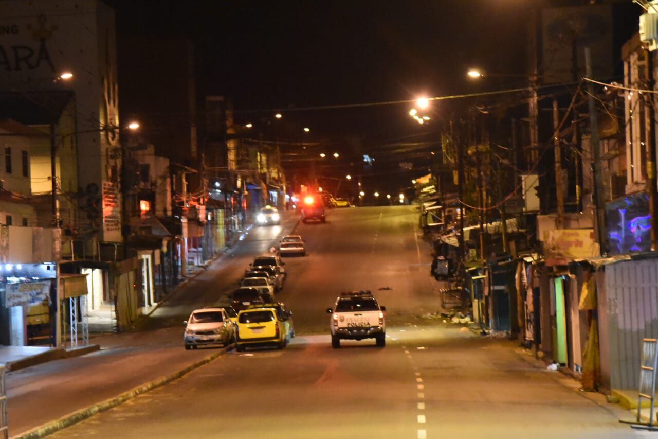 La Policía reforzó la patrulla en la zona del Mercado.