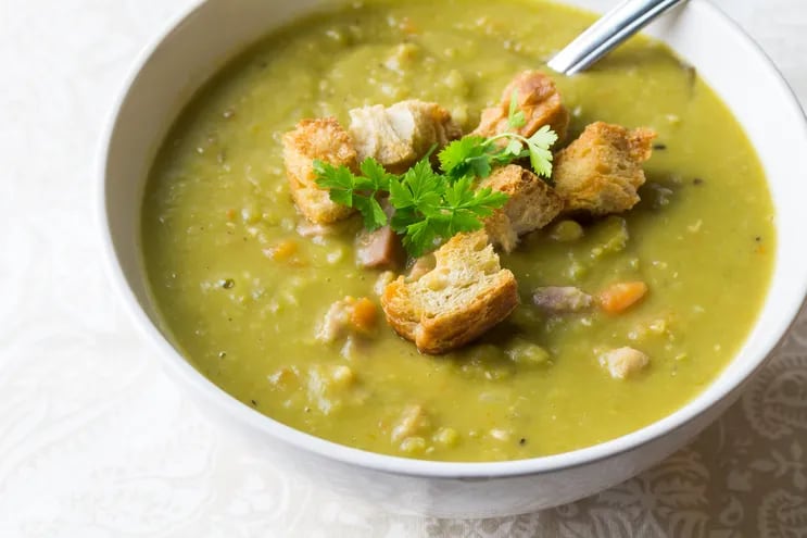 Mirá esta receta de sopa de arvejas y jamón ahumado - Gastronomía - ABC  Color