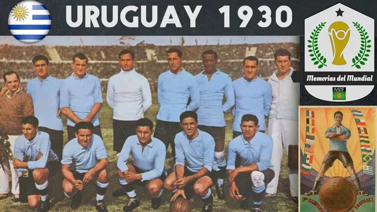 Diario Olé on X: 4️⃣⭐ Uruguay tiene 4 estrellas en su escudo: 2 por los  Mundiales 1930 y 1950 y 2 por los JJOO que ganó en 1924 y 1928, que como