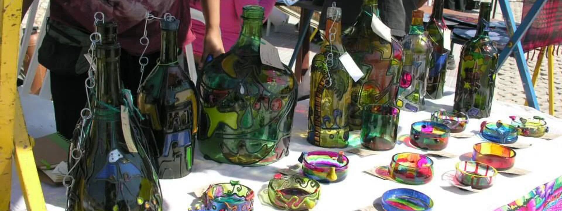 Damajuanas o garrafas de vidrio -Blog de Almabrava artesanía