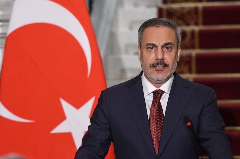 El ministro de Exteriores de Turquía, Hakan Fidan.