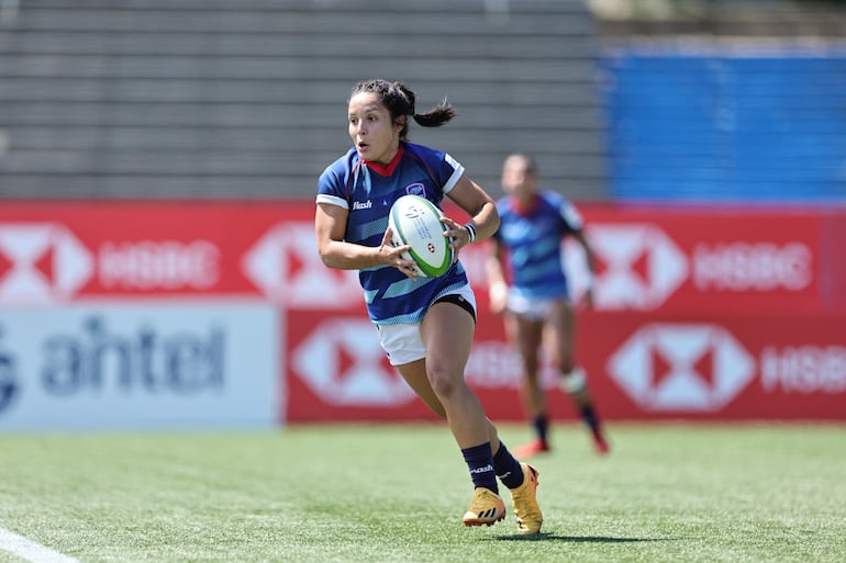 Ingrid Alfonso (28), capitana de la selección paraguaya de sevens.