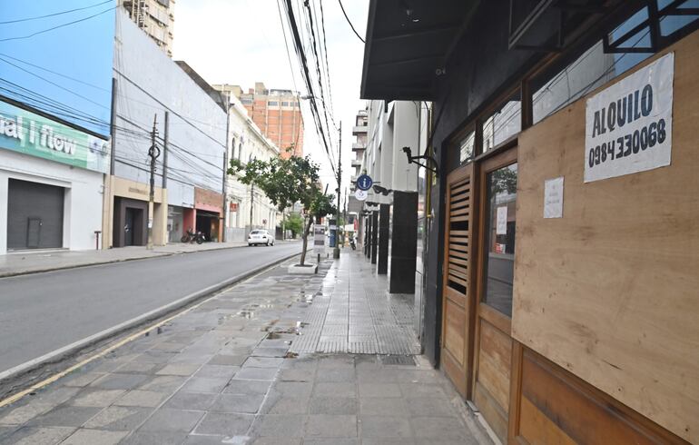 Una foto de archivo de la histórica calle Palma.