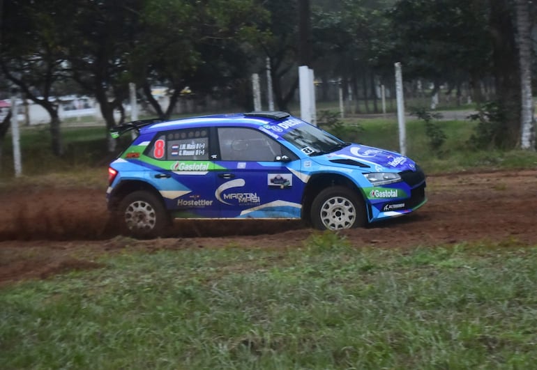 Juan Martín Masi y Germán Maune, con el Skoda Fabia Rally2 Evo, lograron el triunfo en la general y la Clase RC2.