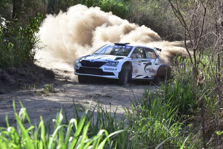 Juan Martín Masi y Germán Maune, a bordo del Škoda Fabia Rally2 Evo, culminaron en el 2° lugar.