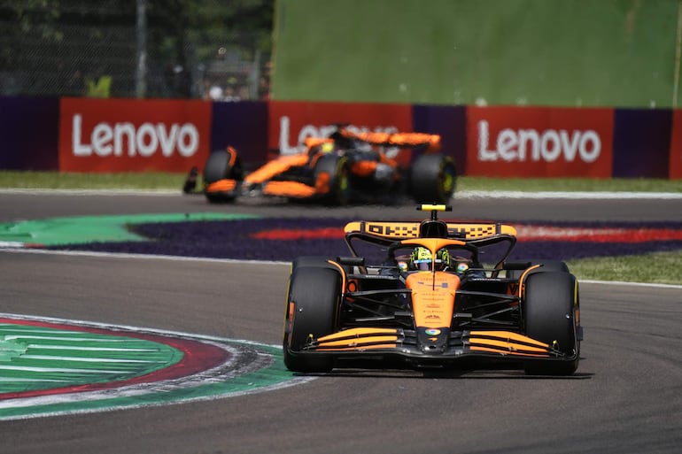 Lando Norris es actualmente el piloto que le da batalla a Max.