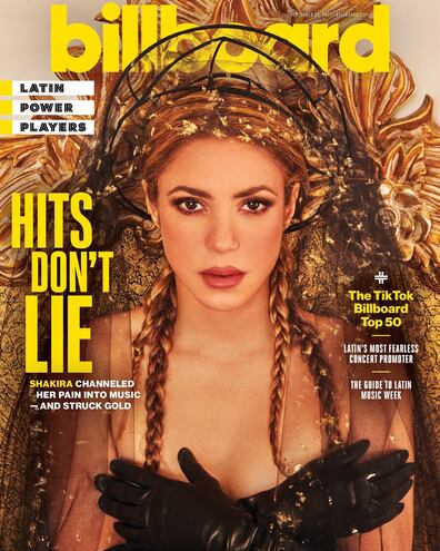 ¡Preciosa! Shakira en la portada de Billboard.