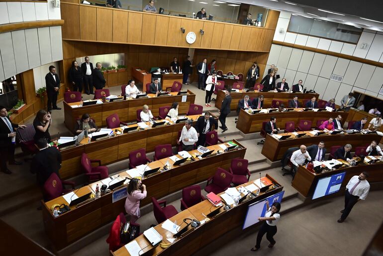 El Senado en la sesión ordinaria de ayer se ratificó en su proyecto de ley de presupuesto 2024.