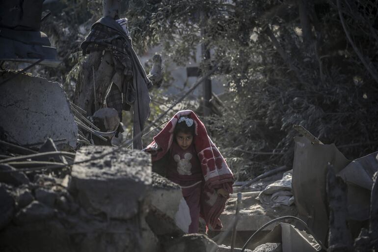 Ataques aéreos israelíes en la Franja de Gaza (EFE)