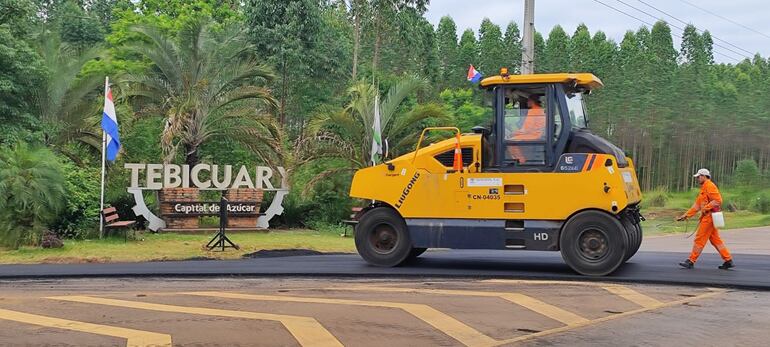 Las obras están a cargo de una contratista del MOPC.