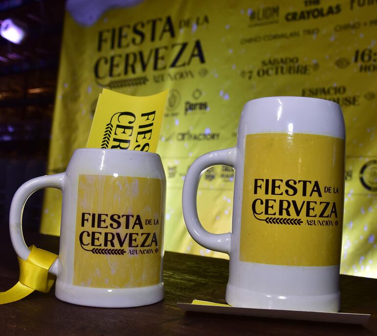 Merchandising de la fiesta.