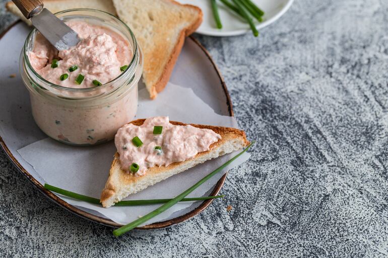 Paté de pescado.