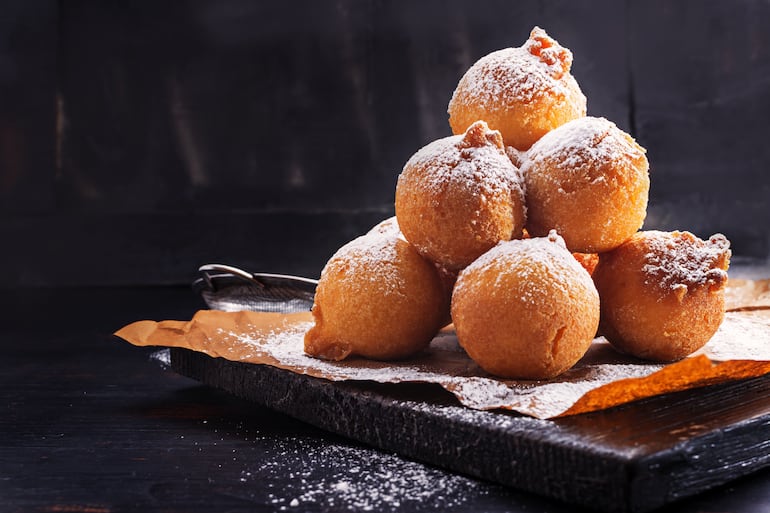 Buñuelos tradicionales.