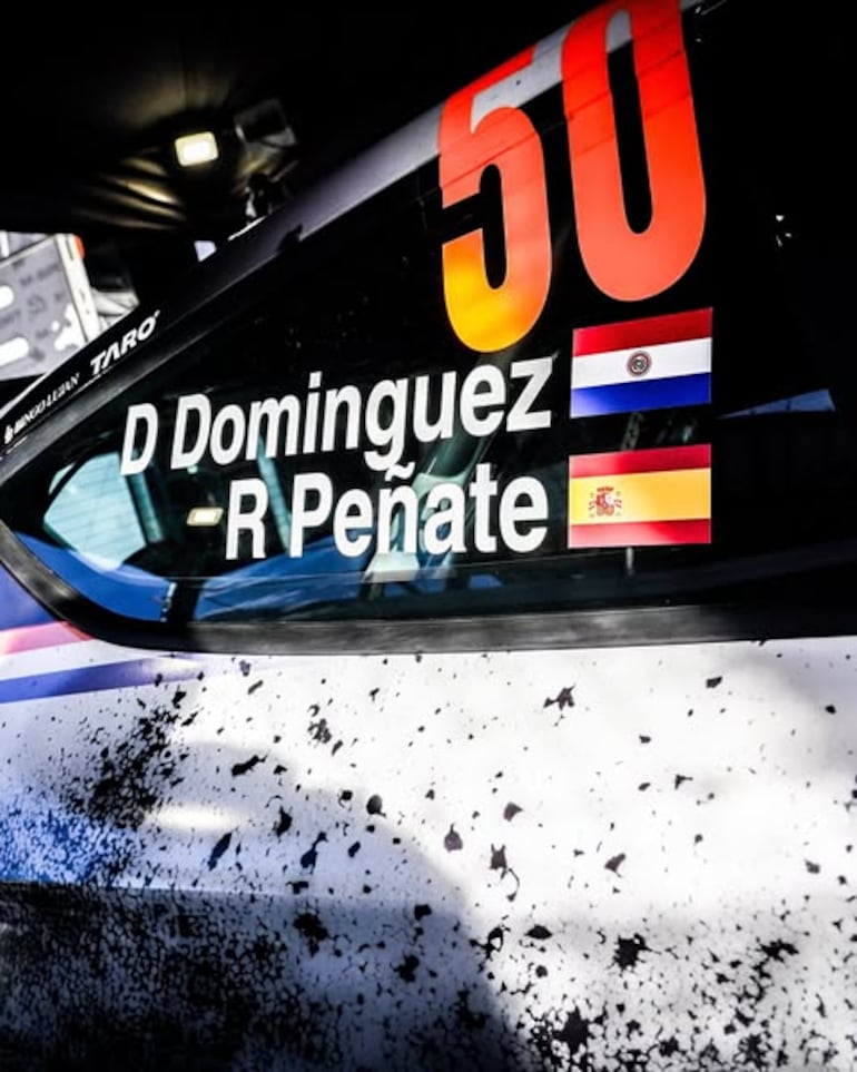 Paraguay y España presentes en Montecarlo de la mano de Diego Domínguez Bejarano y Rogelio Peñate, quienes finalizaron hoy en el cuarto lugar de la categoría WRC3.