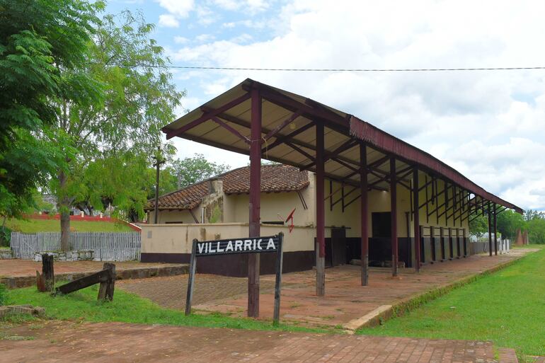 Exestación de trenes de Villarrica.