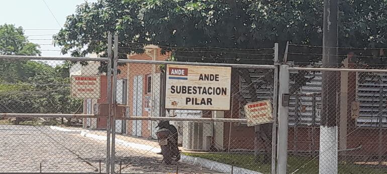 ANDE en la ciudad de Pilar.