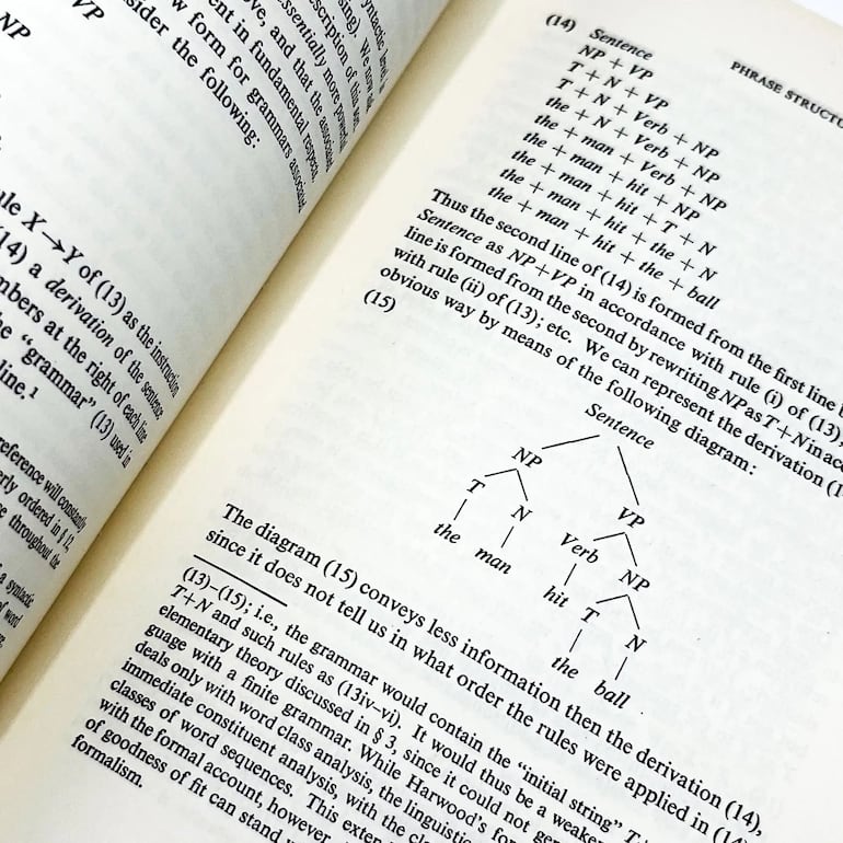 Noam Chomsky, Syntactic Structures, 1957