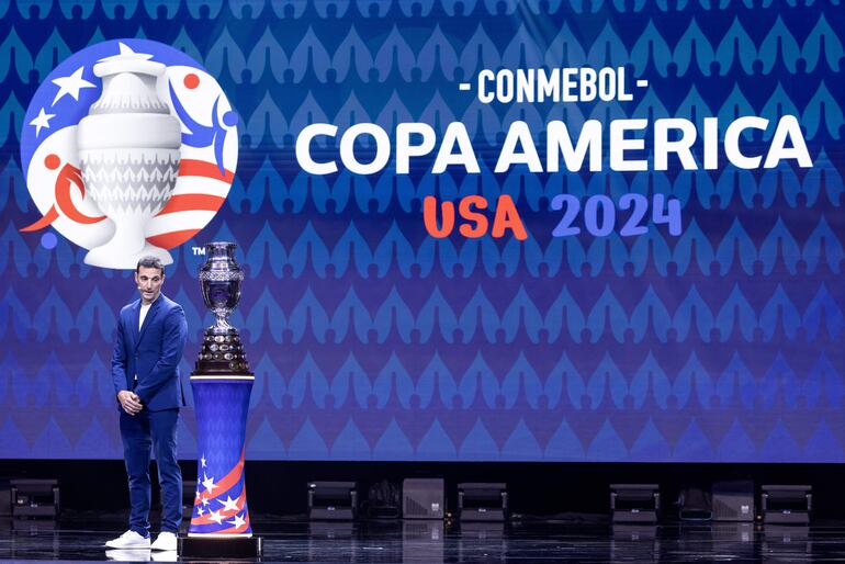 Lionel Sebastián Scaloni, entrenador de la selección argentina, que defenderá el título en la Copa América 2024 que se disputará en Estados Unidos, del 20 de junio al 14 de julio.