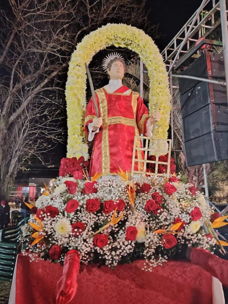 San Lorenzo Mártir es patrono protector de Altos.