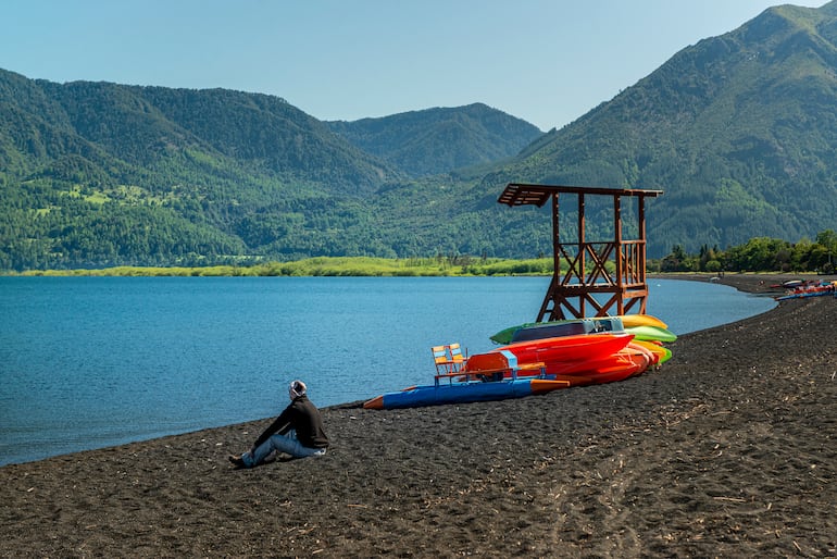 Kayak en Pucón, Chile.