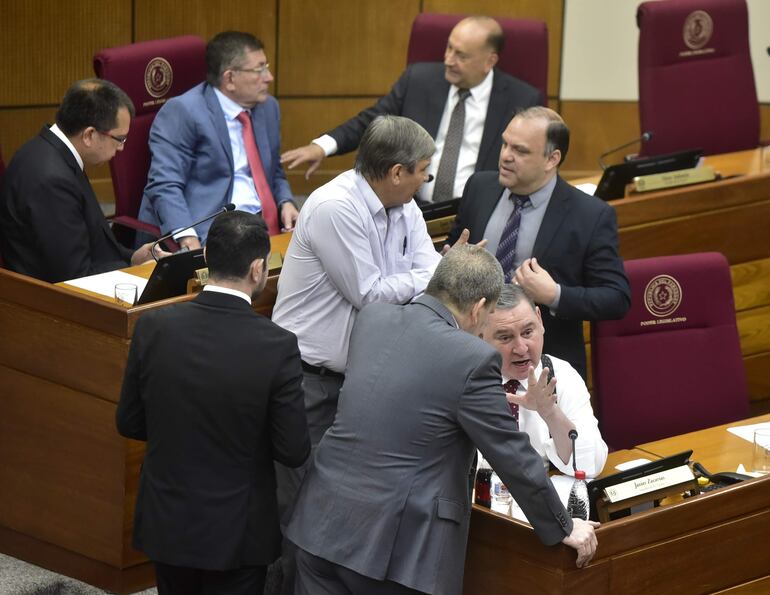 Sesión del Senado. (archivo).