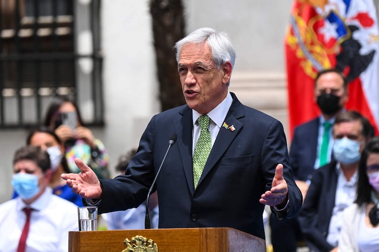 Fotografía de archivo: el expresidente de Chile, Sebastián Piñera.