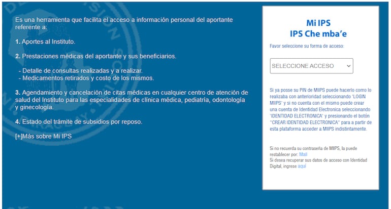 El sistema de agendamiento vía web de "Mi IPS", es blanco de denuncias constantes. 