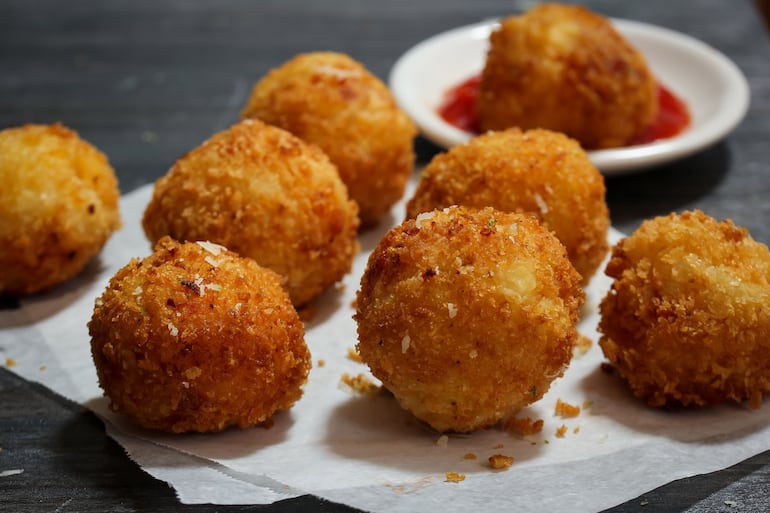 Croquetas de verduras.