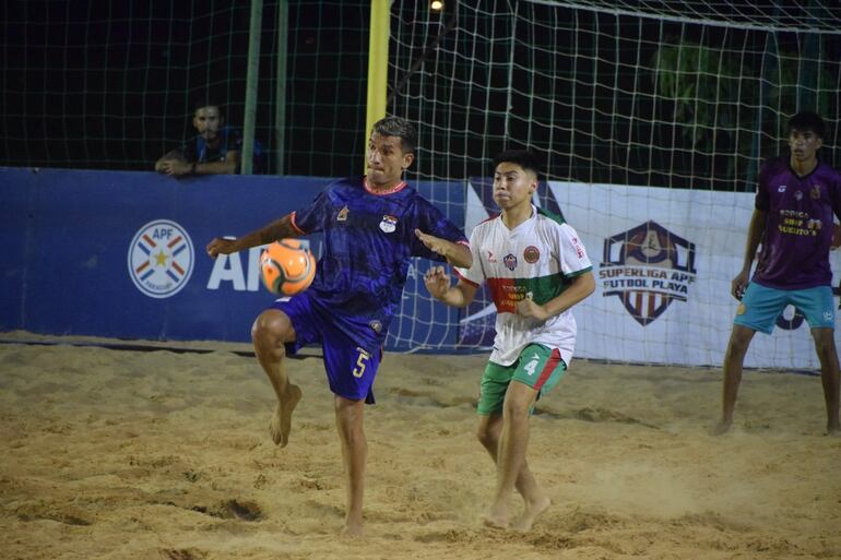 Se reanuda la tercera y última etapa del Torneo Apertura de la Superliga de Fútbol Playa en el COP.