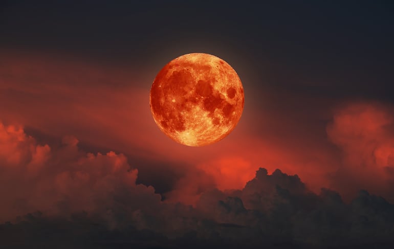 "Luna de sangre".