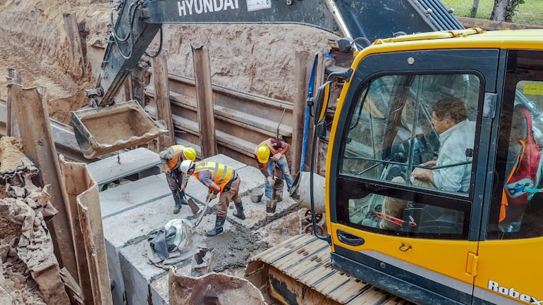 El MOPC prevé la construcción de un sistema de alcantarillado pluvial en Capiatá.