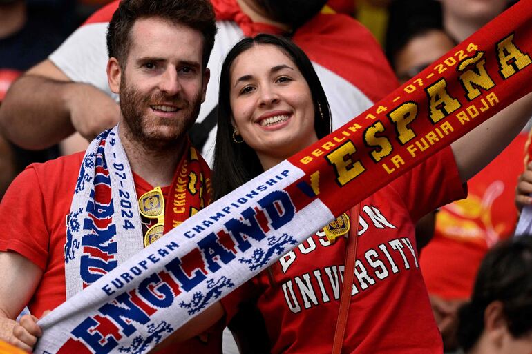 España e Inglaterra disputan la final de la Eurocopa 2024 en el estadio Olímpico de Berlín, en Alemania.