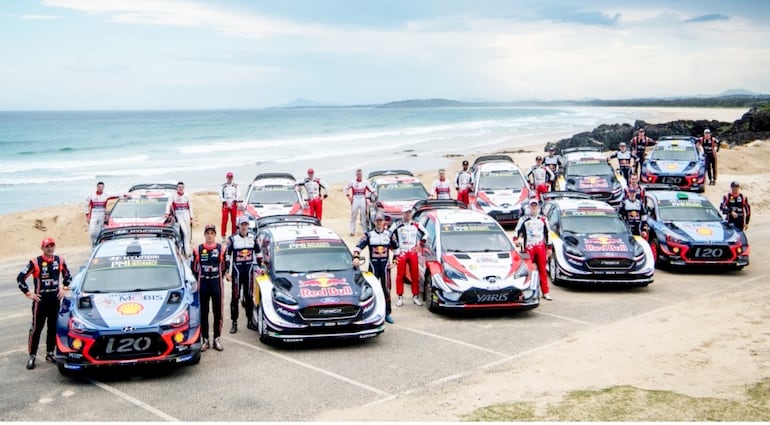 Los equipos oficiales del Mundial de Rally aguardan expectantes sobre las decisiones que se tomen en Australia (web: WRC).