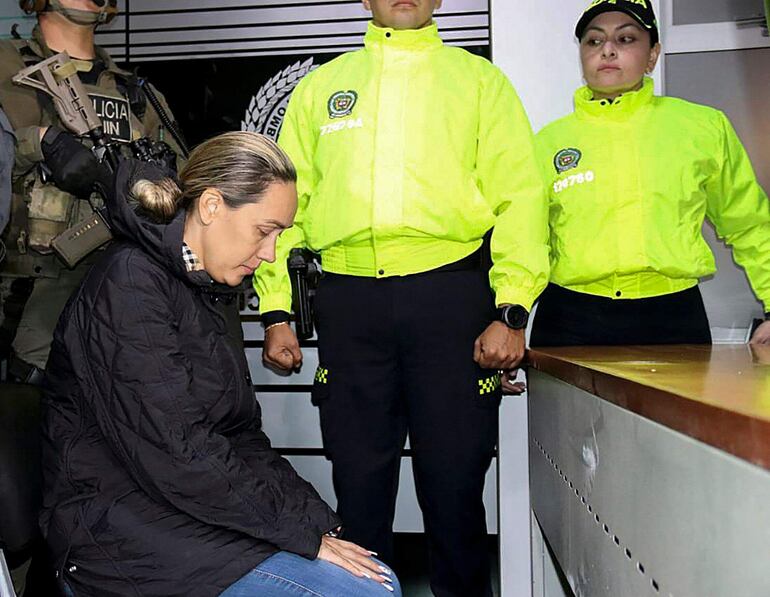 Margareth Chacón, cómplice del crimen de Marcelo Pecci, fuee condenada ayer en Colombia. 