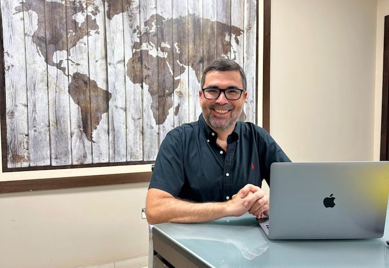 Ramiro Alfaro, director de Brassur, empresa de reciclados.