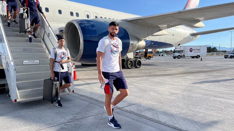 El plantel de Paraguay ya está en Las Vegas