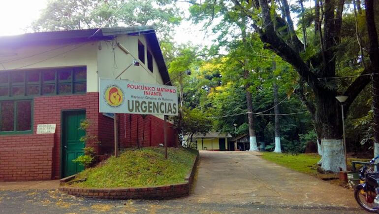 Policlínico materno infantil de Hohenau, dependiente del ministerio de salud pública.