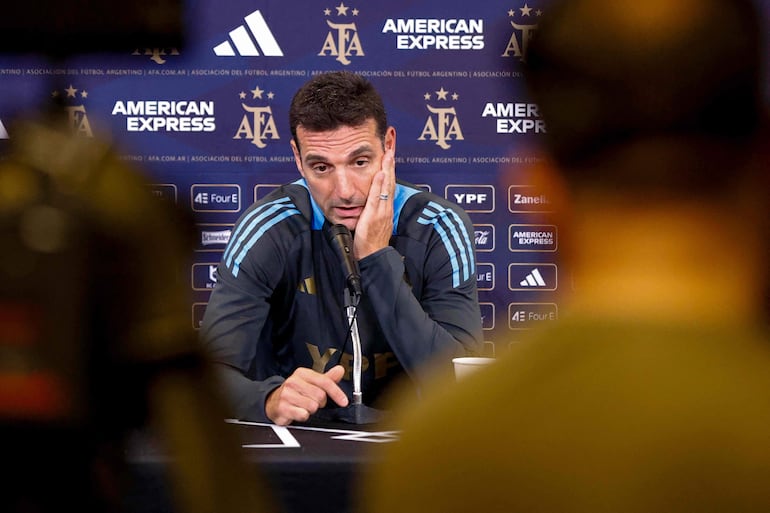 Lionel Scaloni, técnico de la selección argentina