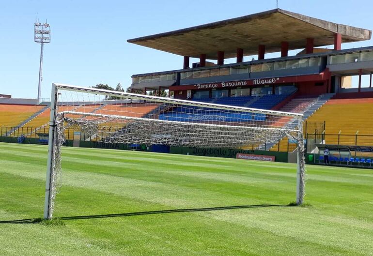 El estadio Domingo Burgueño Miguel, en Punta del Este.