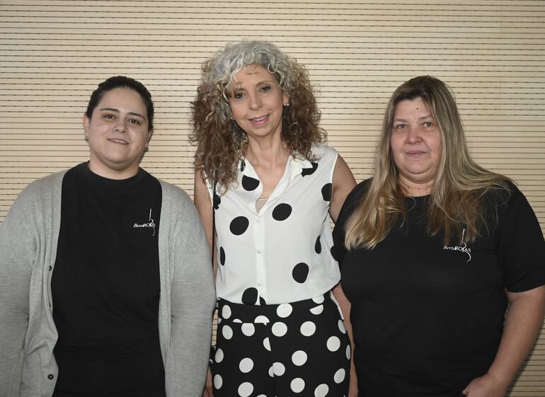 Fernanda Fleytas, Celeste Prieto y Silvia Kohnen.